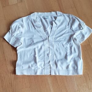 Banana Republic Puff Sleeve Cardigan